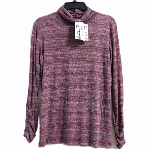 Nomadic Traders Tops - NWT Nomadic Traders Rasberry Colored Turtleneck
